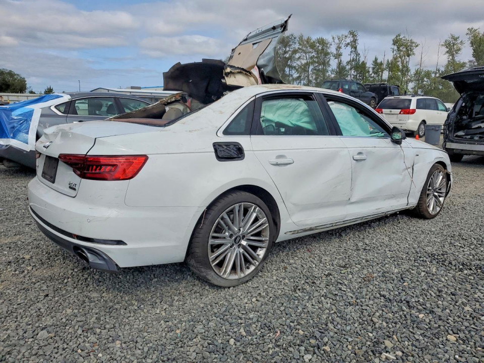 Audi A4 2017 — Copart