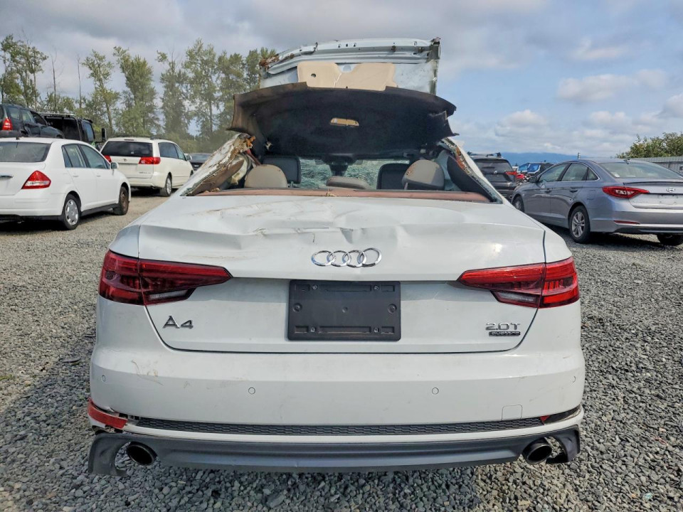 Audi A4 2017 — Copart