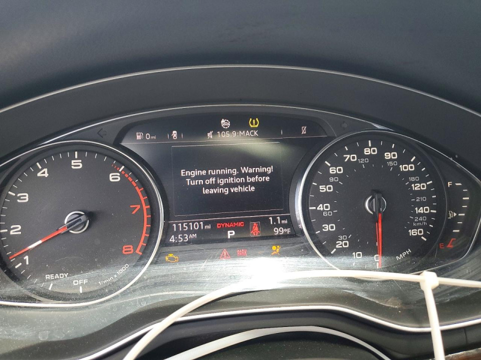 Audi A4 2019 — Copart