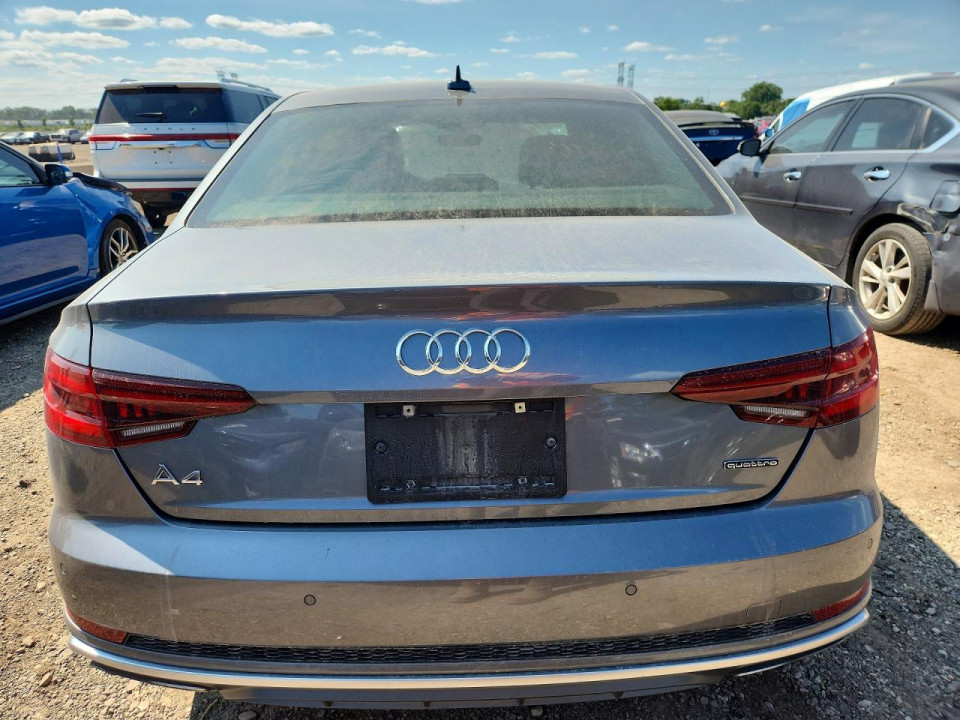 Audi A4 2019 — Copart