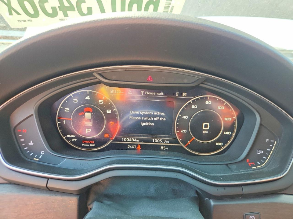 Audi A4 2019 — Copart