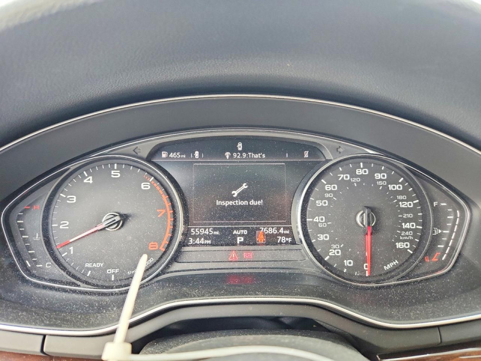 Audi A4 2018 — Copart
