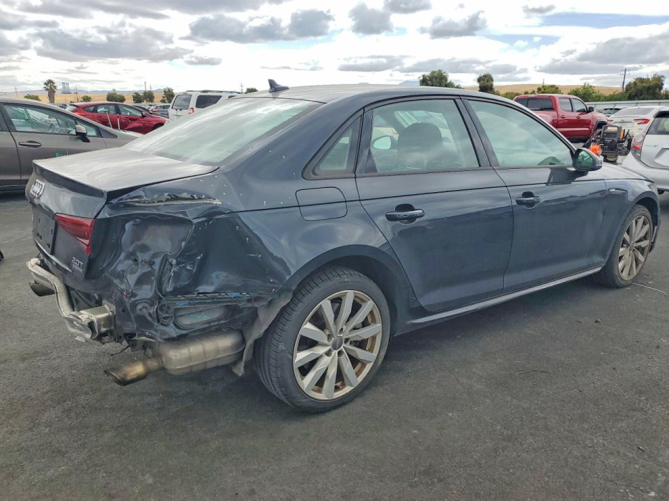 Audi A4 2018 — Copart
