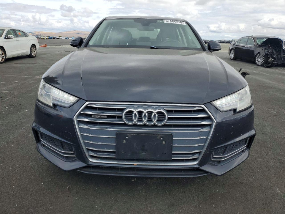 Audi A4 2018 — Copart