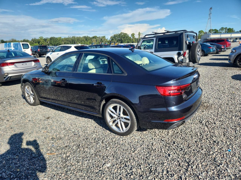 Audi A4 2017 — Copart