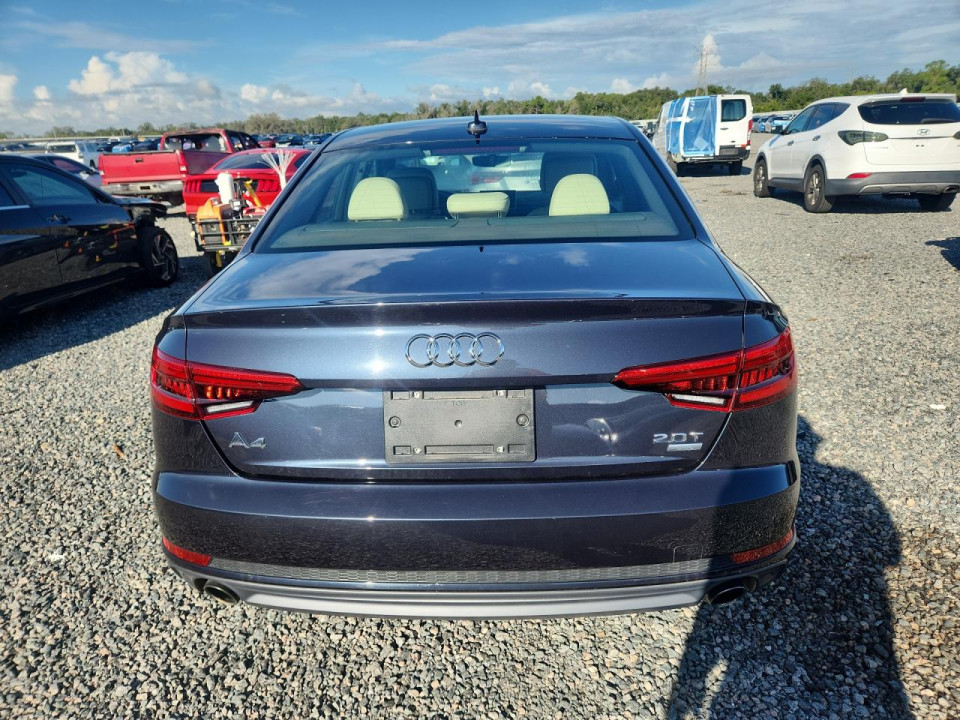 Audi A4 2017 — Copart
