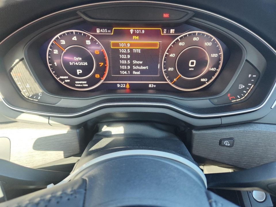 Audi A4 2017 — Copart