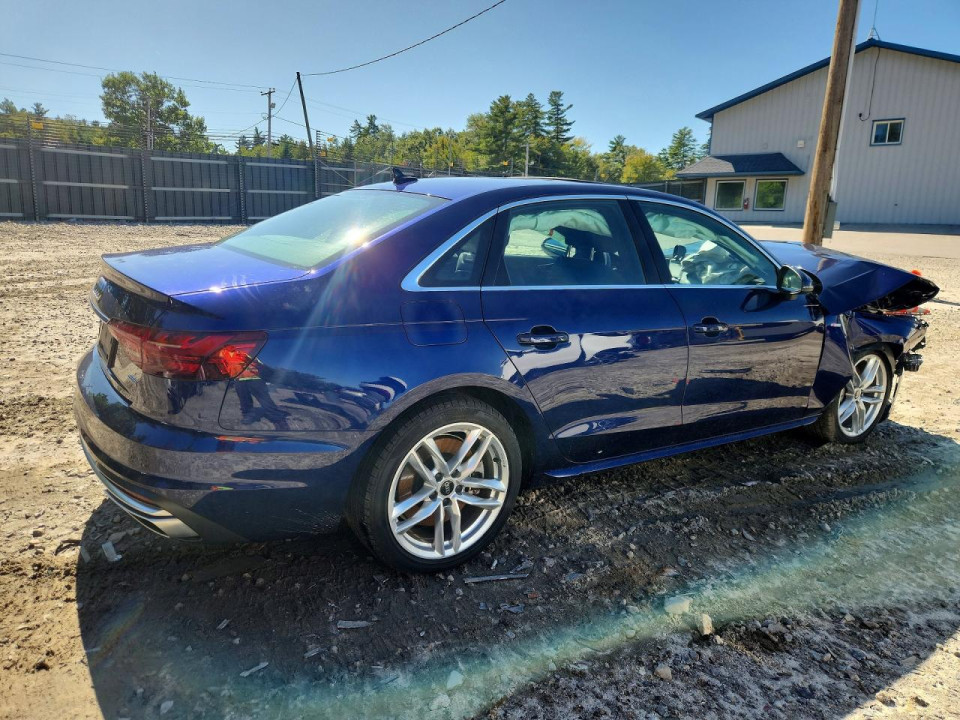 Audi A4 2021 — Copart