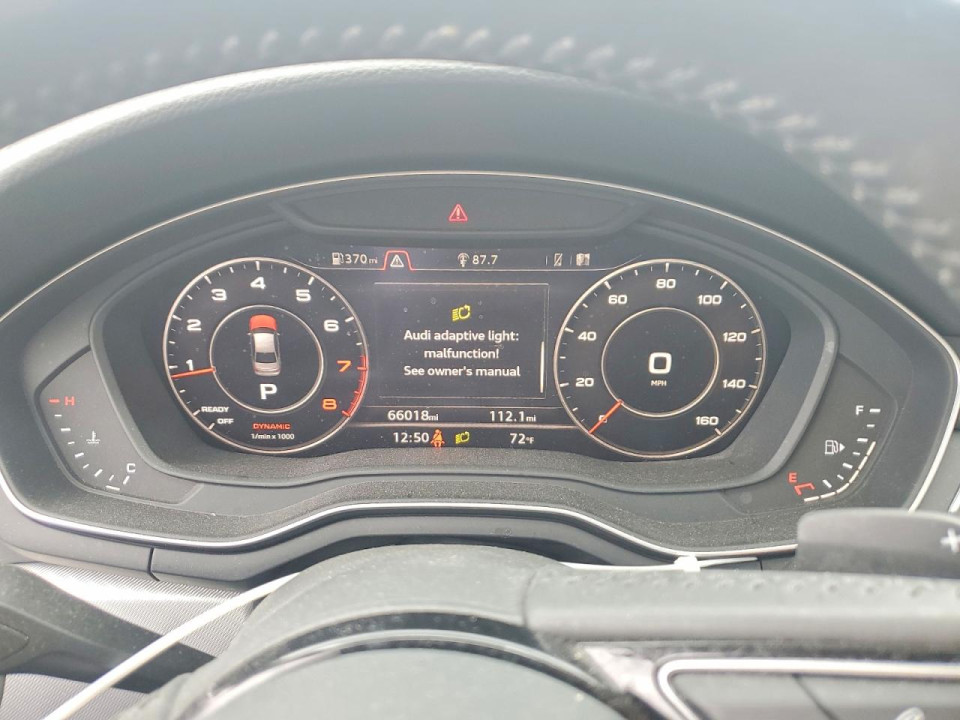 Audi A4 2018 — Copart