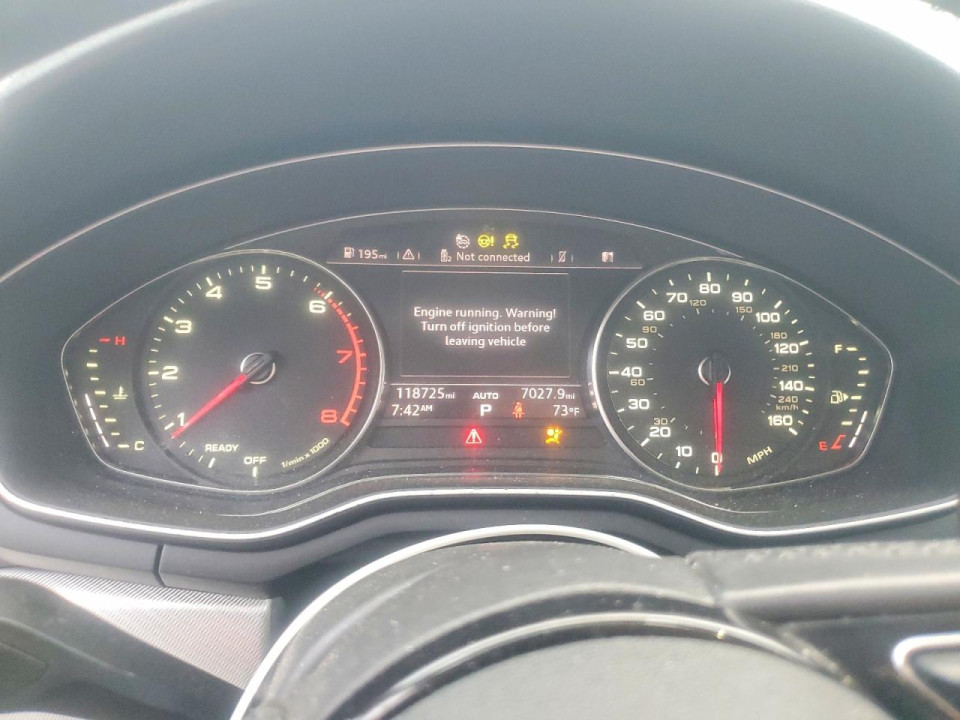 Audi A4 2017 — Copart