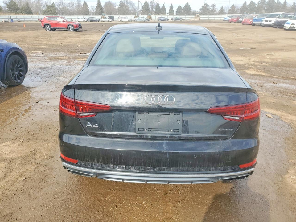 Audi A4 2019 — Copart