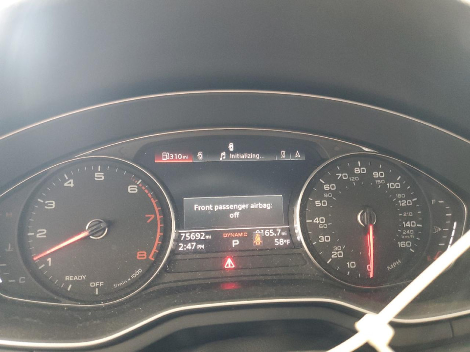 Audi A4 2020 — Copart