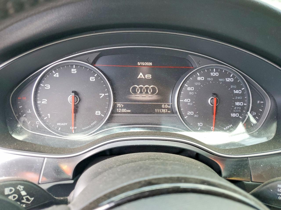 Audi A6 2018 — Copart