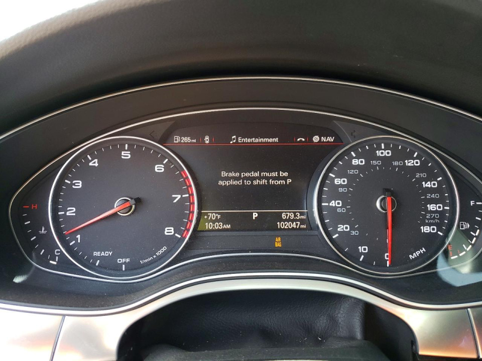 Audi A6 2016 — Copart
