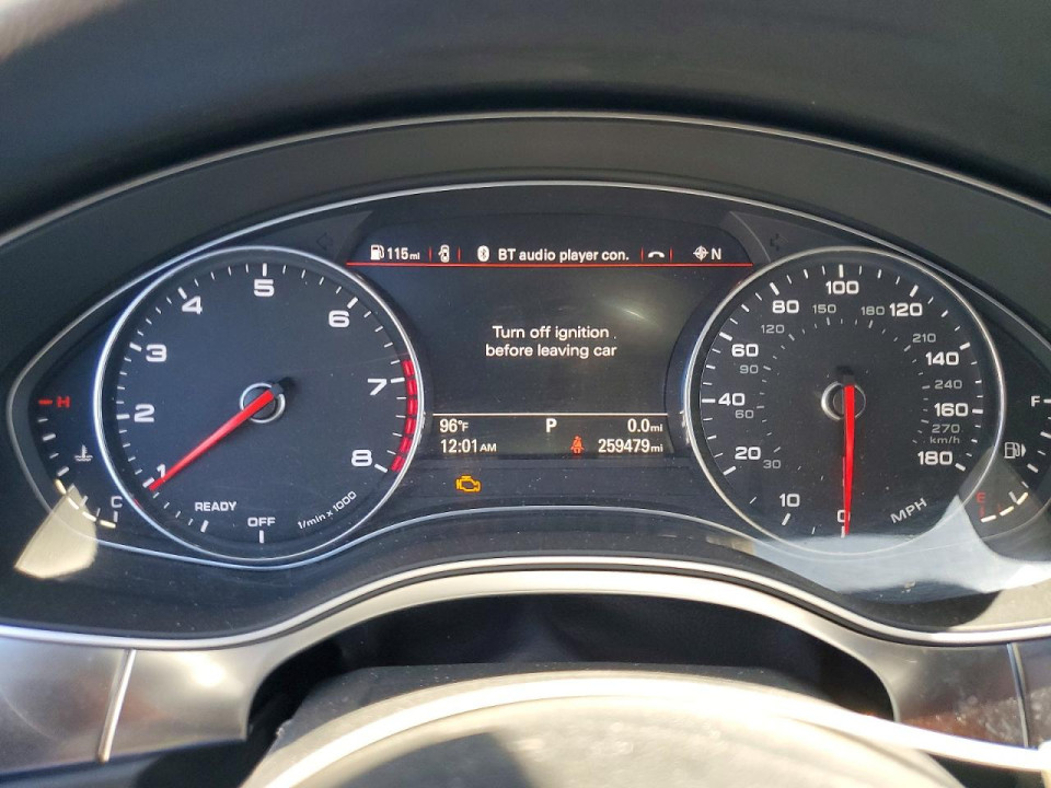 Audi A6 2018 — Copart
