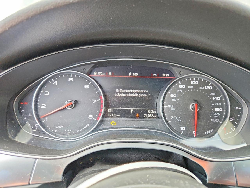 Audi A6 2017 — Copart