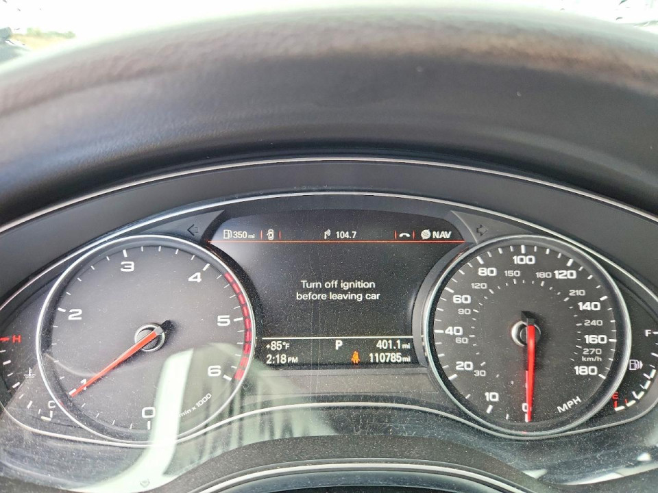 Audi A6 2014 — Copart