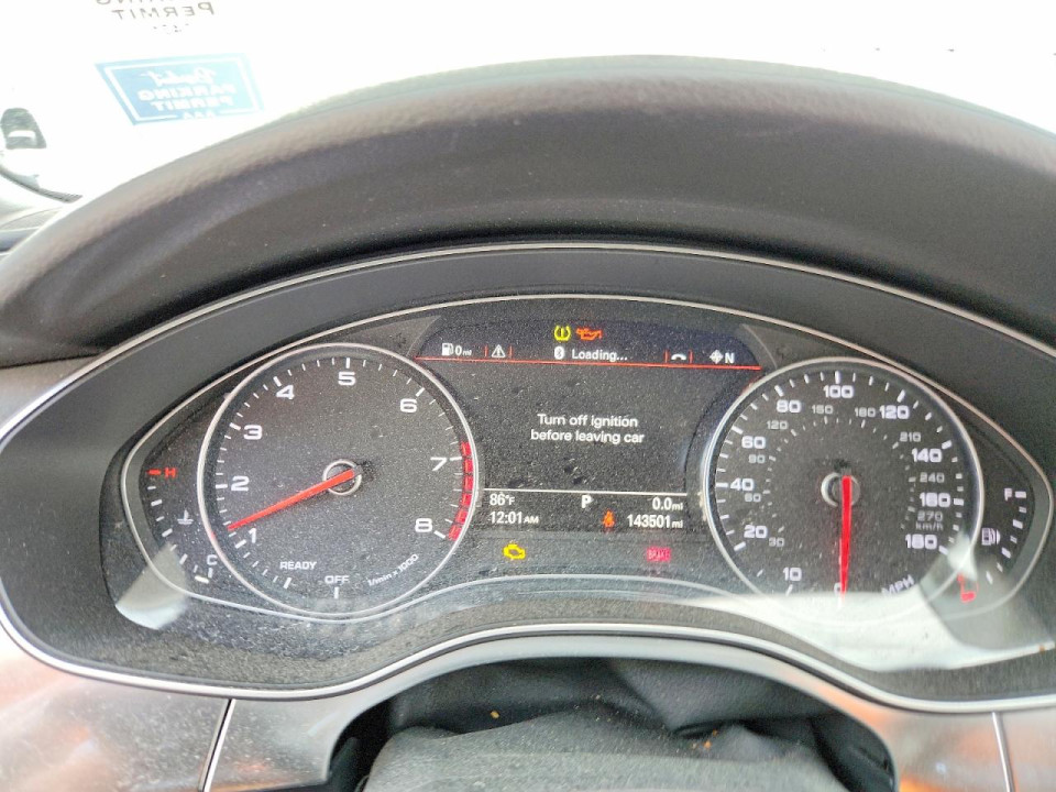 Audi A6 2018 — Copart