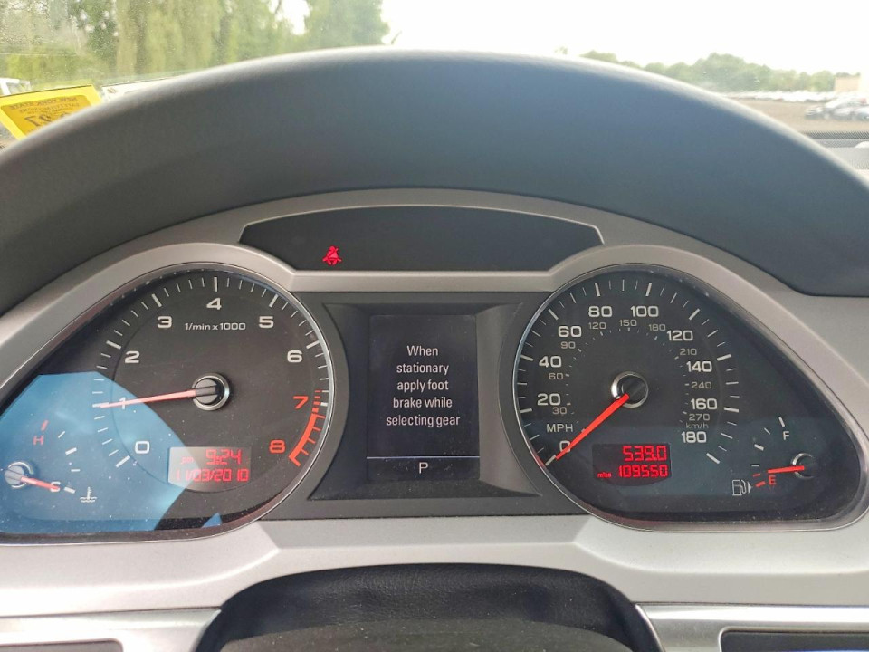 Audi A6 2010 — Copart
