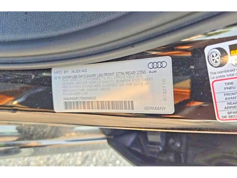 Audi A6 2016 — Copart