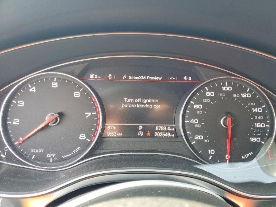 Audi A6 2018 — Copart
