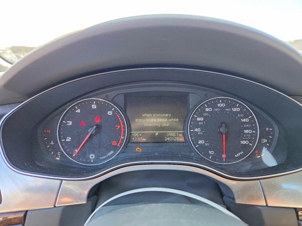 Audi A6 2012 — Copart