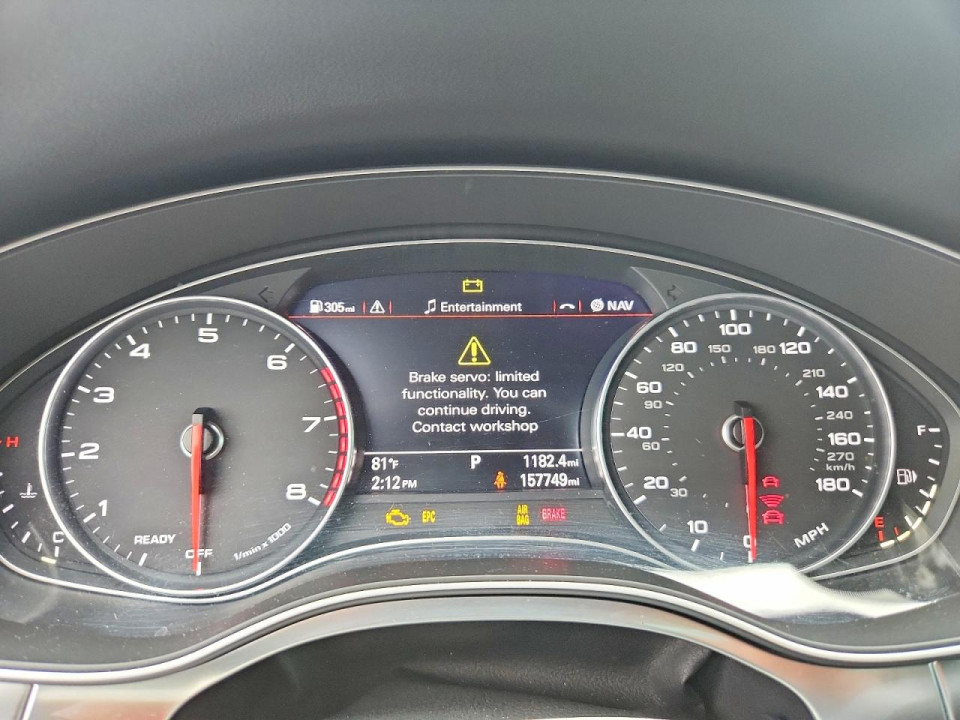 Audi A6 2017 — Copart