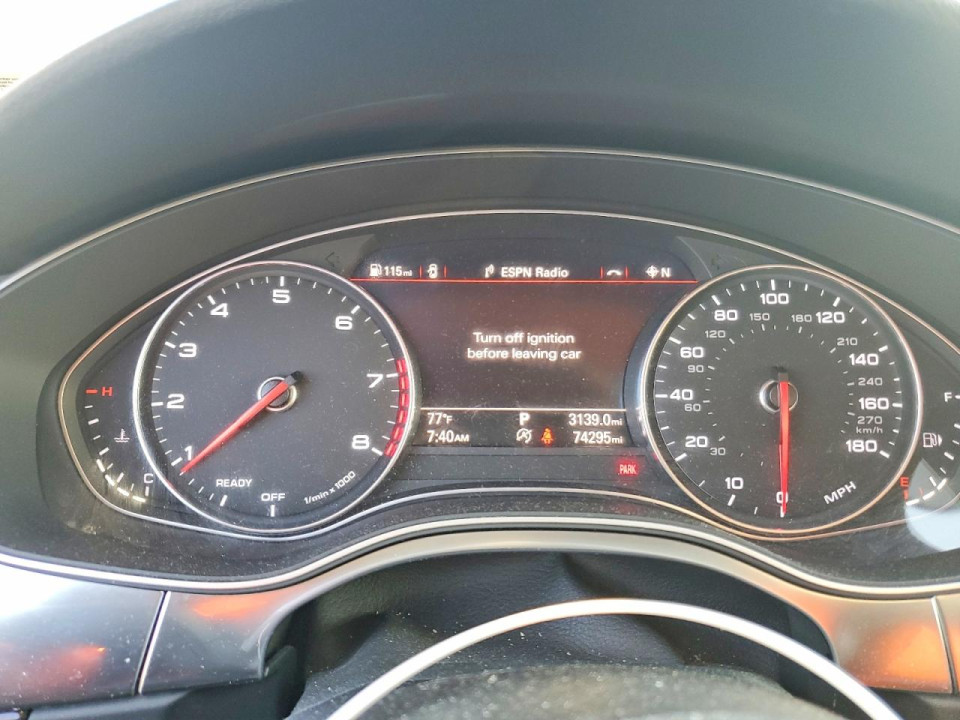 Audi A6 2018 — Copart