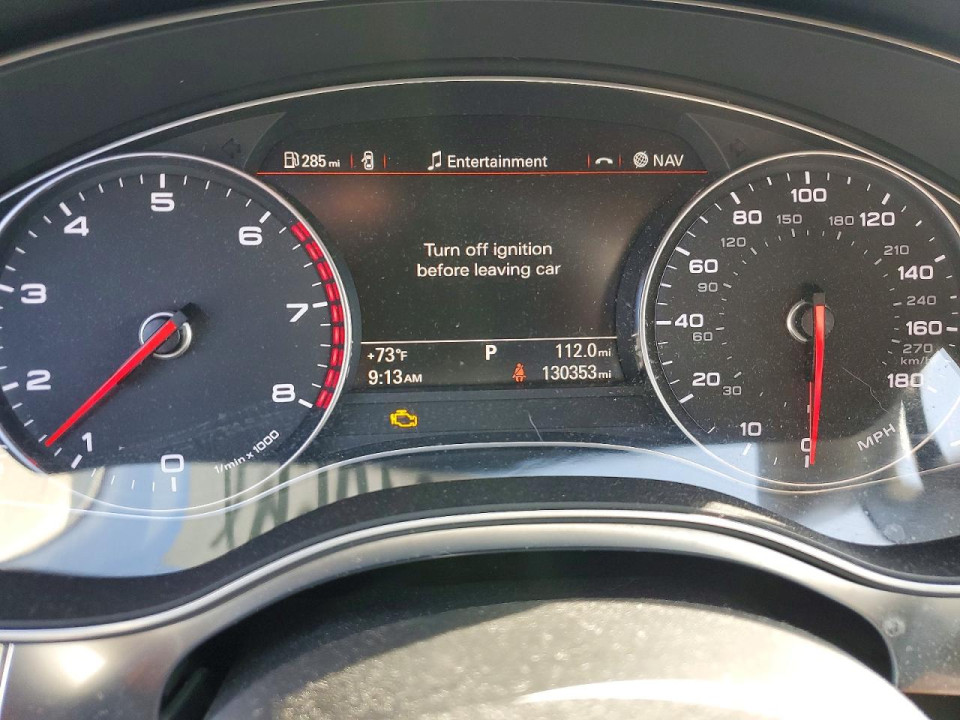 Audi A6 2015 — Copart