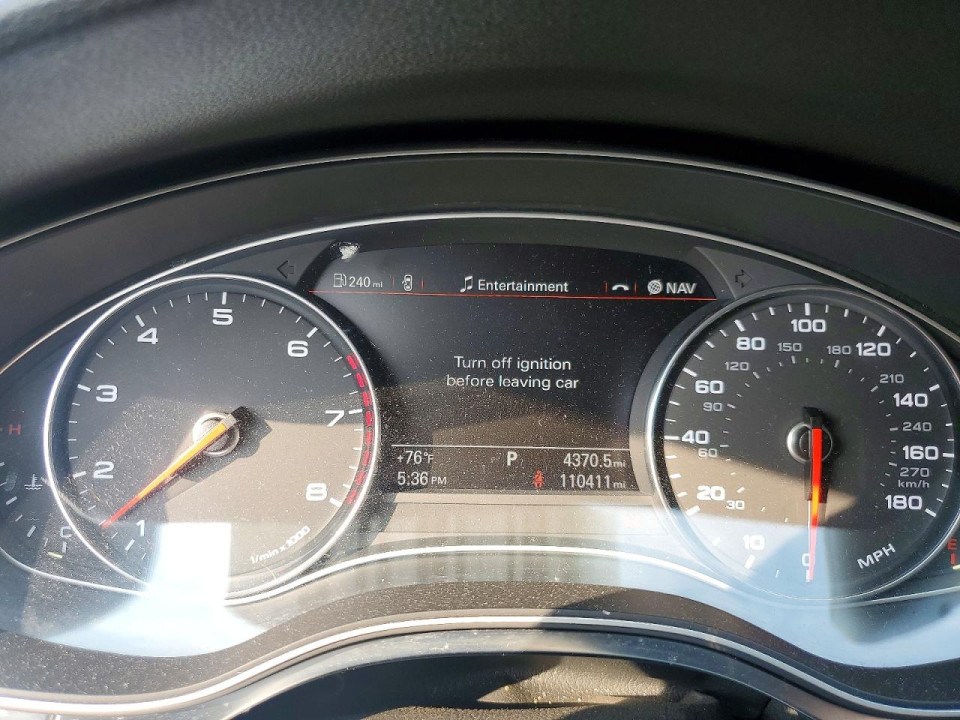 Audi A7 2013 — Copart
