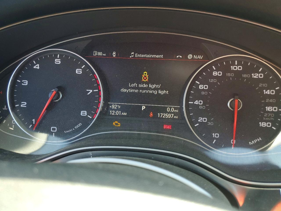 Audi A7 2012 — Copart