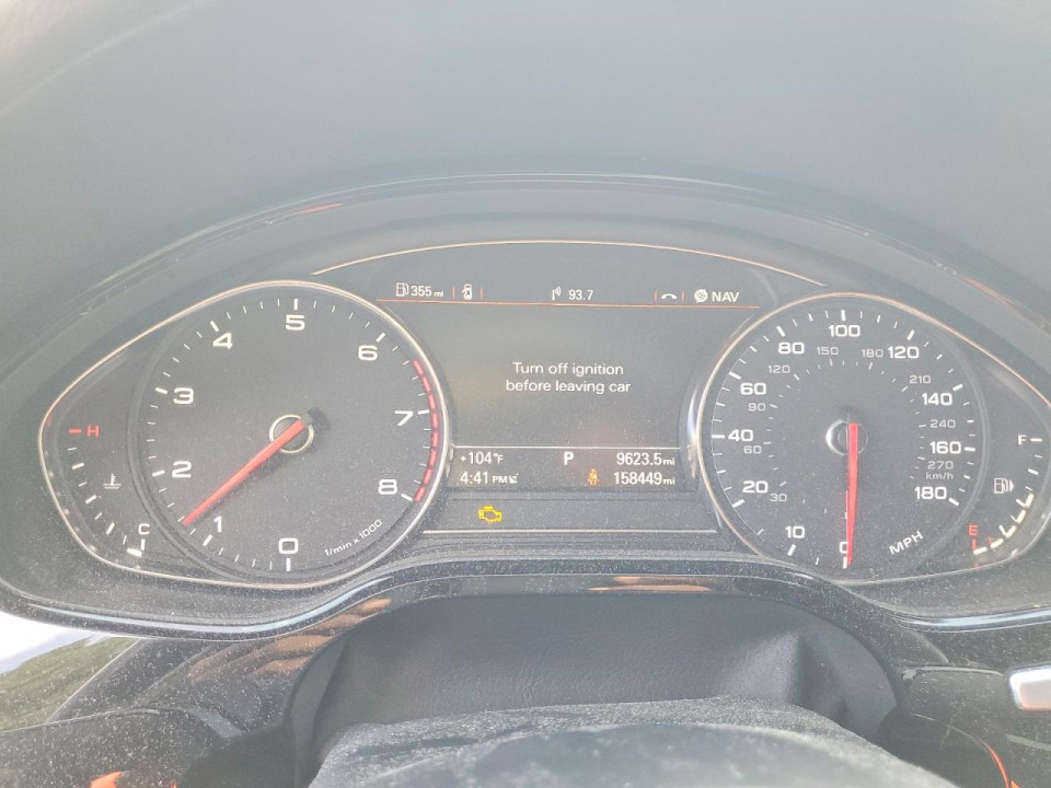 Audi A8 2015 — Copart