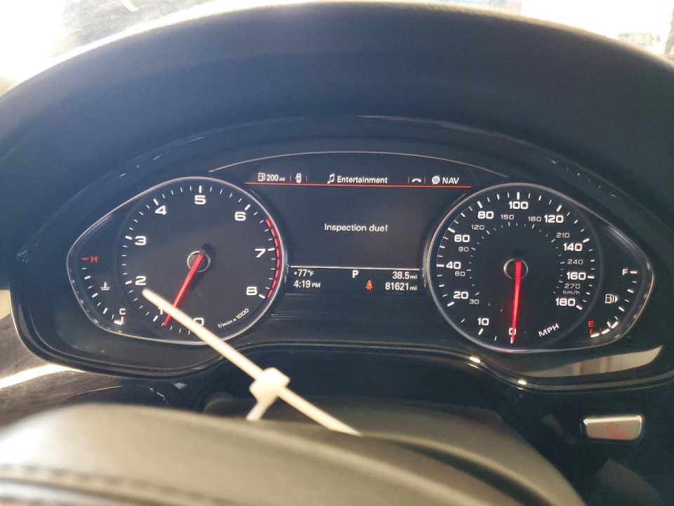 Audi A8 2015 — Copart