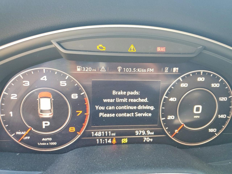 Audi Q7 2017 — Copart