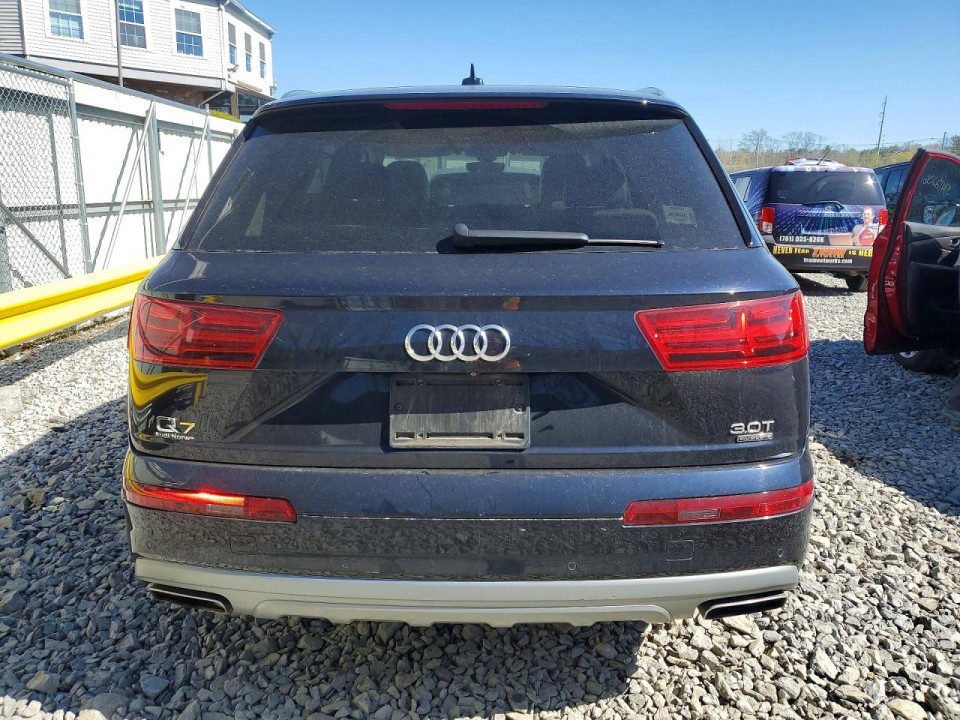 Audi Q7 2017 — Copart
