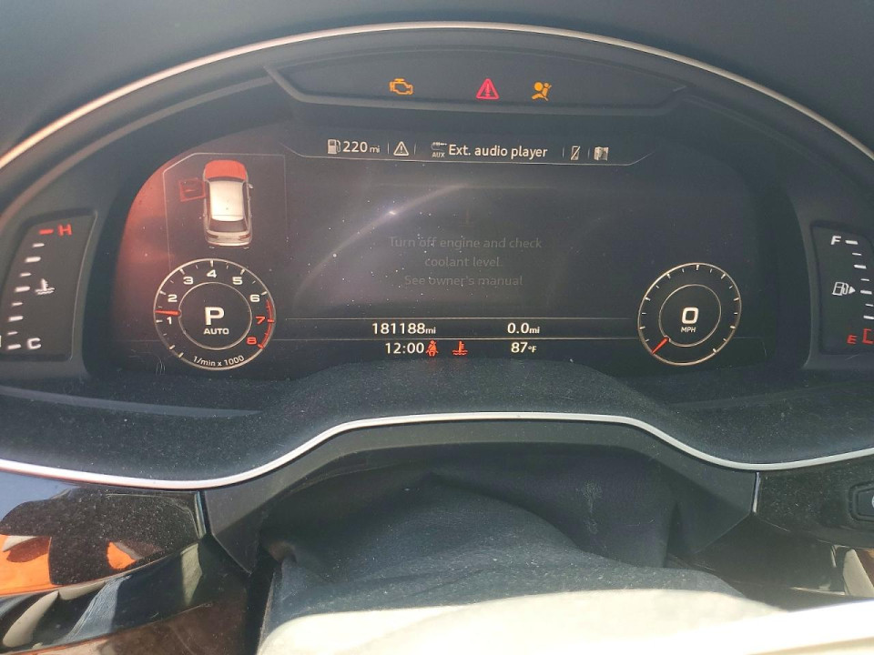 Audi Q7 2019 — Copart