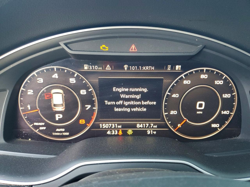 Audi Q7 2017 — Copart