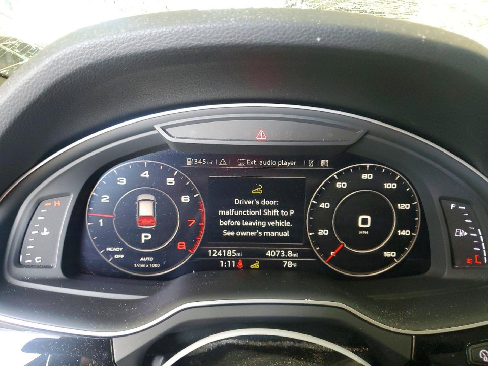Audi Q7 2018 — Copart