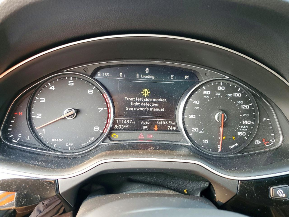 Audi Q7 2017 — Copart