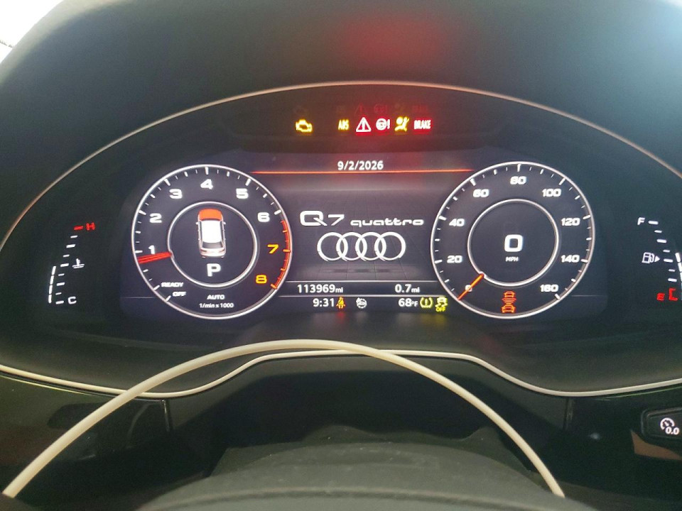 Audi Q7 2018 — Copart