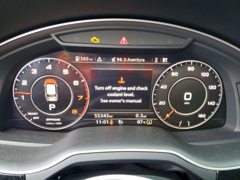 Audi Q7 2019 — Copart