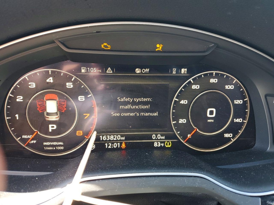Audi Q7 2017 — Copart