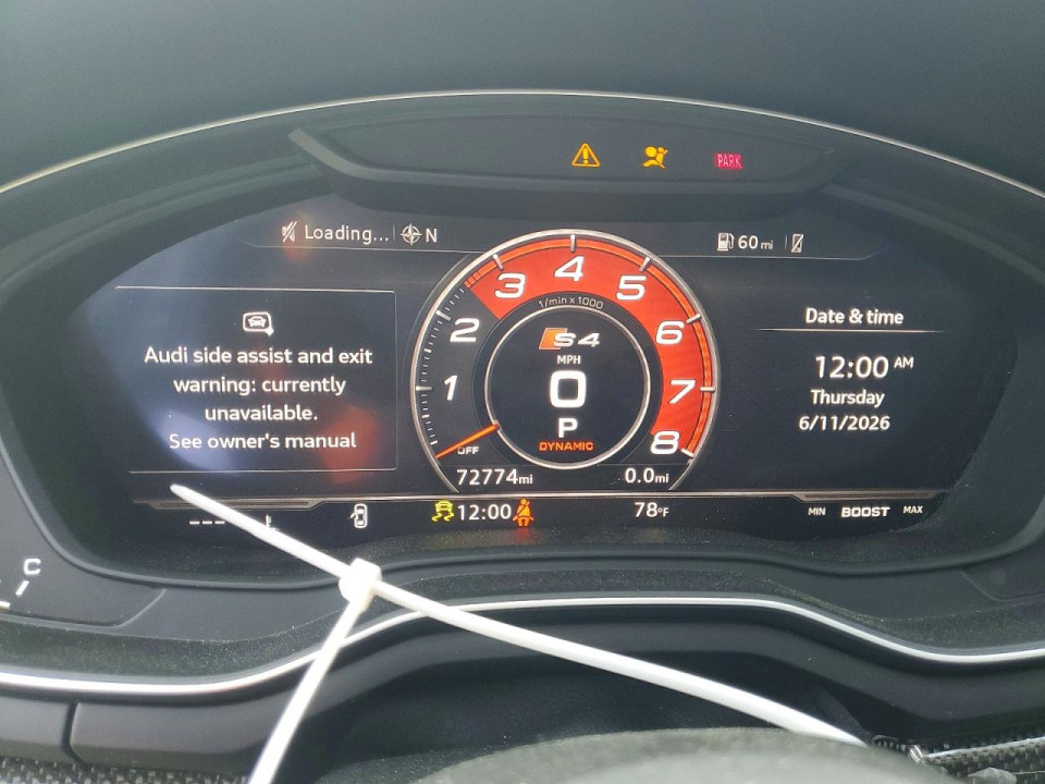 Audi S4/RS4 2018 — Copart