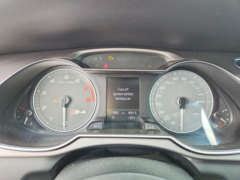 Audi S4/RS4 2013 — Copart