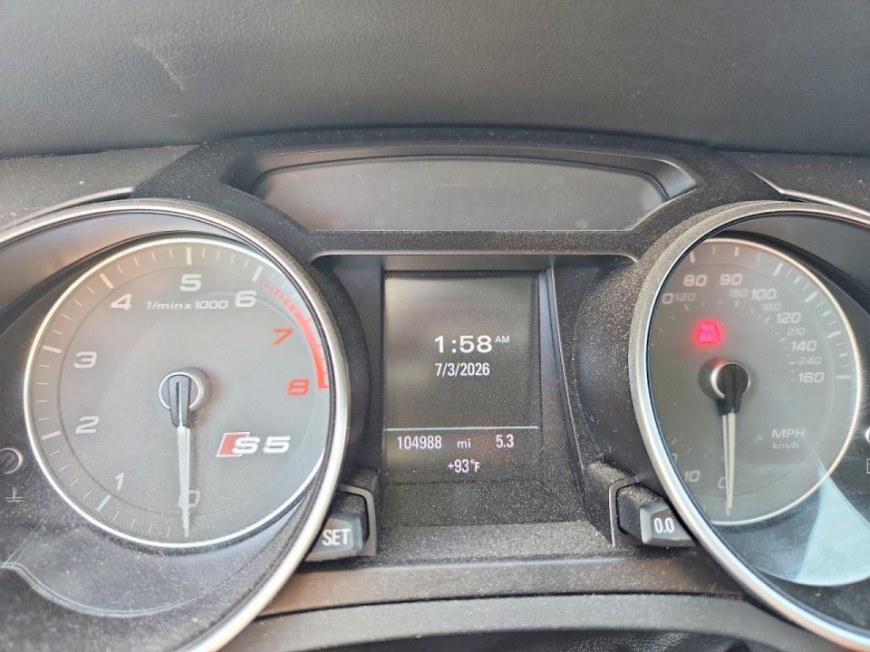 Audi S5/RS5 2013 — Copart