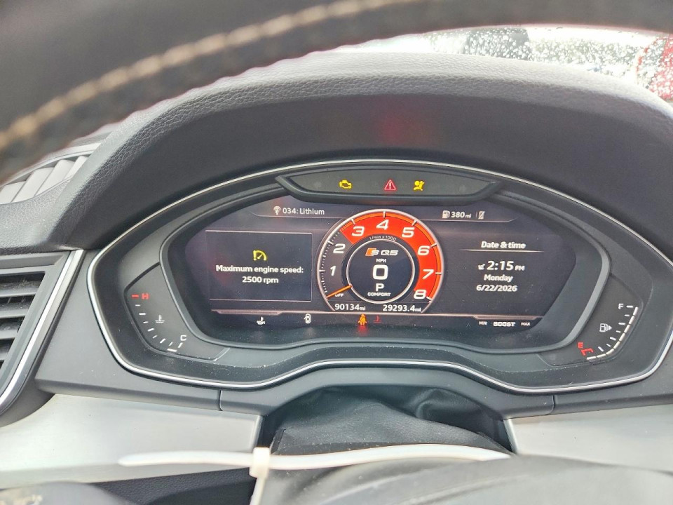 Audi SQ5 2020 — Copart