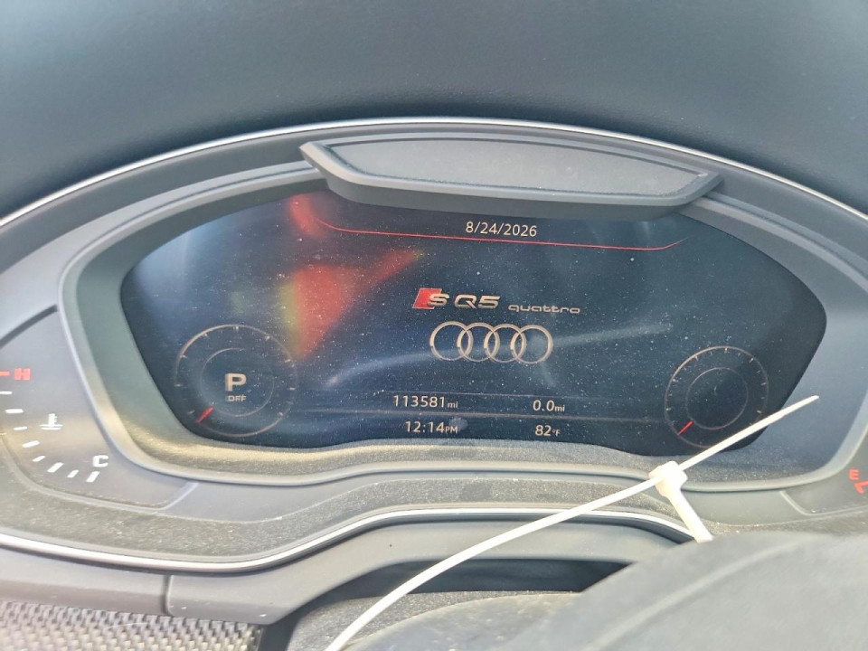 Audi SQ5 2018 — Copart