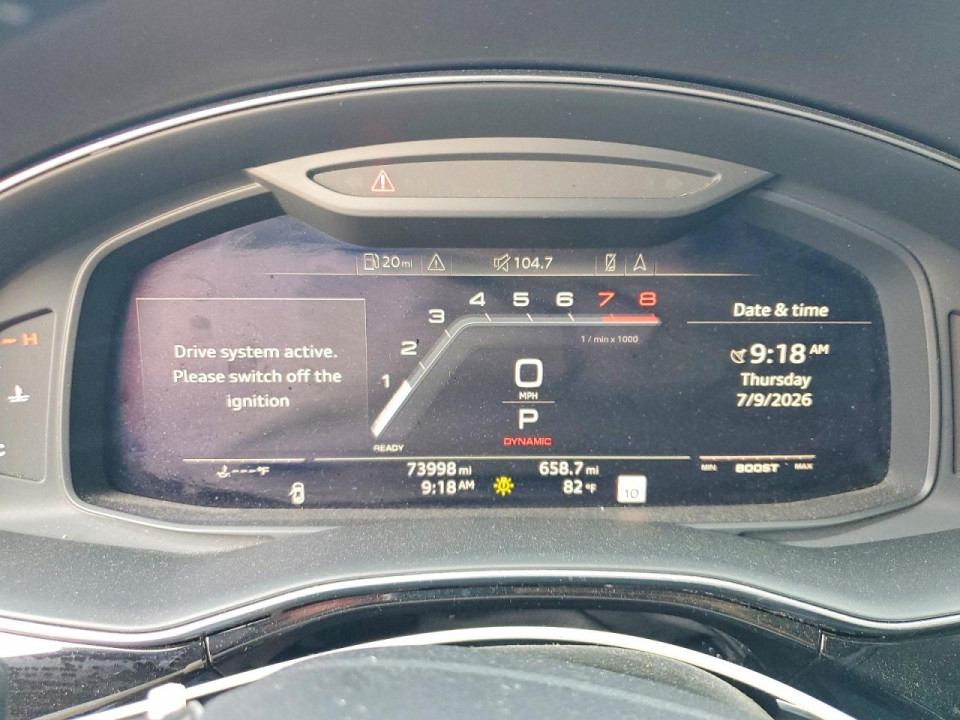 Audi SQ7 2020 — Copart