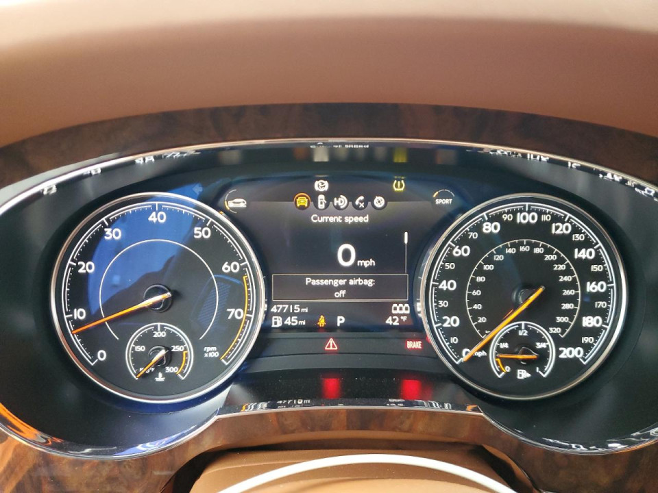 Bentley BENTAYGA 2018 — Copart