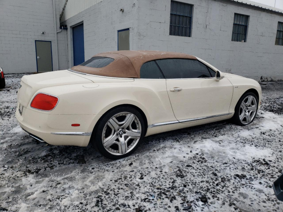 Bentley CONTINENTAL GTC 2014 — Copart